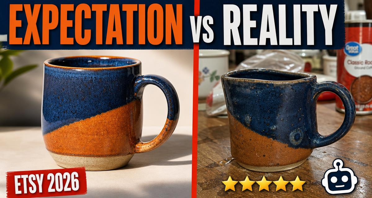 Advertised vs Reality on Etsy: How AI Photos and Bot Reviews Fake Trust in 2026